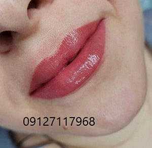 تاتو لب به روش میکروبلیدینگ 59 فیکانتور لب