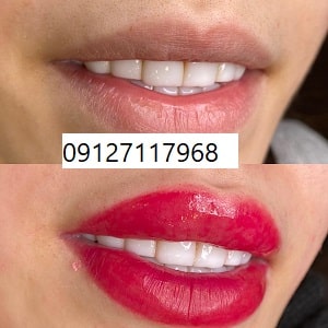 تاتو لب به روش میکروبلیدینگ 33 قیمت تاتو لب چقدر است