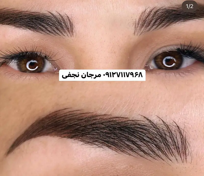 مزایای فیبروز ابرو نسبت به تاتو چیست؟ 10 عکس های فیبروز ابرو