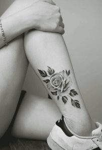 تاتو گل رز