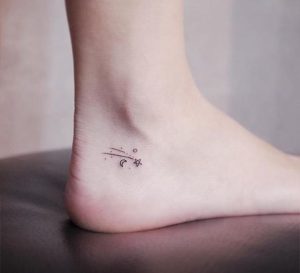 تاتو مچ پا دخترانه