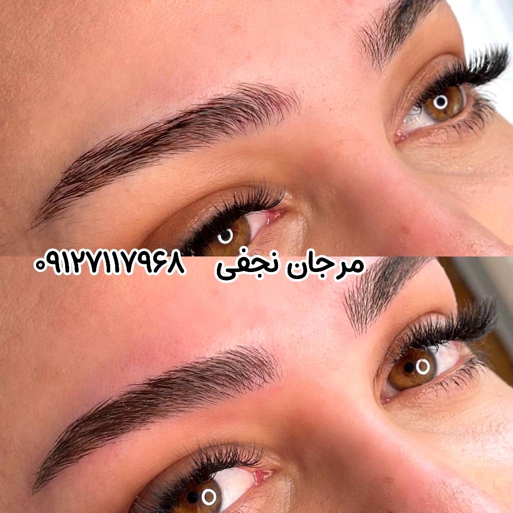 مدل ابرو فیبروز برای صورت گرد 4 بهترین مدلهای فیبروز ابرو برای صورت گرد